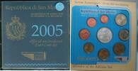 San Marino 8,88 € Original Kursmünzensatz mit Gedenkmünze Antonio Onofri -