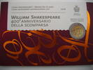 San Marino 2 € Gedenkmünze Shakespeare -
