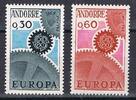 Andorra franz. Post 0,9 Fr 1967 CEPT-EUROPA postfrisch = ohne Falz 8.32 元  ＋  83.17 元 运费
