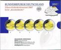 Deutschland 10€ 2 Euro Gedenkmünzen - Mecklenburg-Vorpommern - alle 5 Prägebuchstaben -