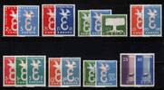 CEPT -EUROPA 1958 Europa/Cept, kompletter Jahrgang postfrisch = ohne Falz 33.27 元  ＋  83.17 元 运费