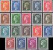 Luxemburg 1949 Freimarken postfrisch = ohne Falz 66.53 元  ＋  83.17 元 运费