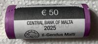 Malta € 50 2025 Gedenkmünzen - Ochse - ROLLE stgl 2,411.82 元  ＋  407.51 元 运费