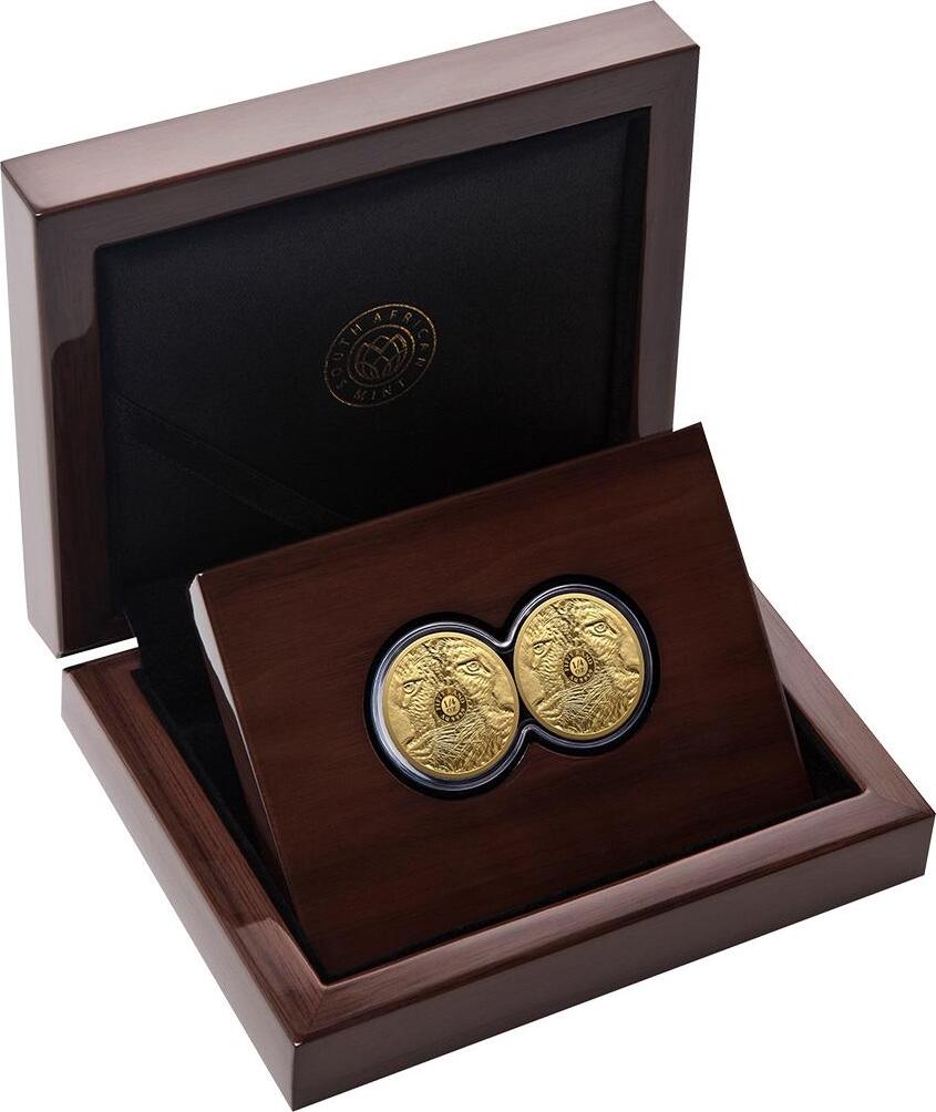 Südafrika 100 Rand 2023 2 x 1/4 oz Gold Coins Big Five