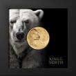 Cook Inseln 200$ 2024 1 oz Gold Coin King of the North - Polar Bear - Ultra High Relief Proof