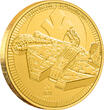 Niue 250$ 2021 1 oz Gold Coin STAR WARS - Millennium Falcon BU