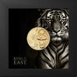 Cook Inseln 200$ 2025 1 oz Gold Coin King of the East - Tiger - Ultra High Relief Proof