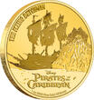 Niue 250$ 2021 1 oz Gold Coin Disney - Pirates of the Caribbean - The Flying Dutchman BU