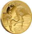Niue 100$ 2025 1 oz Gold Coin Flamingo Proof