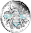 Niue 2$ 2025 1 oz Silver Coin Australian Native Bees - Blue-banded Bee Proof