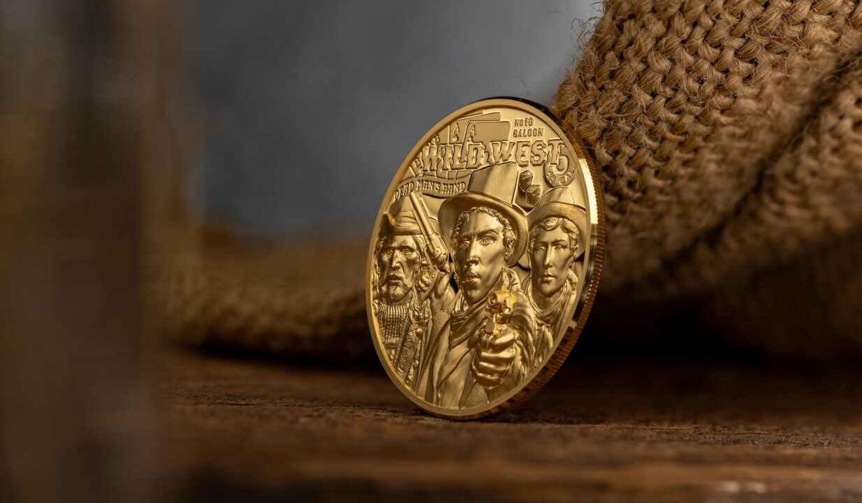 Cook Inseln 250 2024 1 oz Gold Coin Wild West PP MA Shops