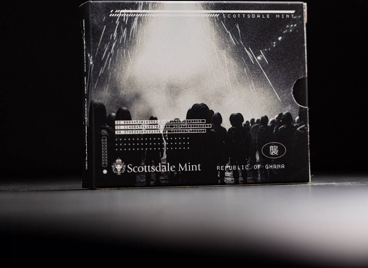 Ghana 500 Cedis 2023 1 oz Gold Coin Alien | MA-Shops