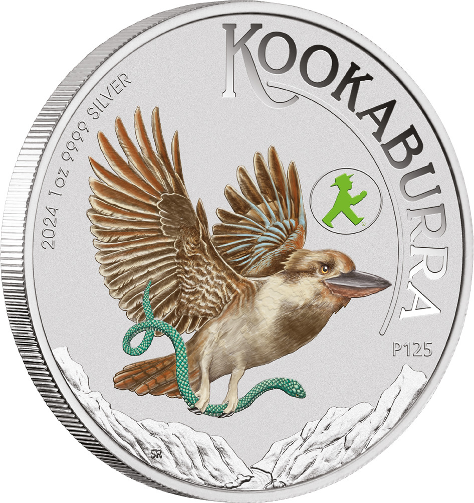 2024年 Kookaburra 1oz 銀貨 Australien 1$ 2024 1 oz Silver Coin Kookaburra - World Money