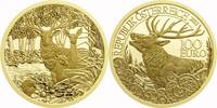 Österreich 100€ Gold Coin Wildlife - The Red Deer -
