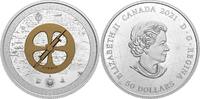 Kanada 50$ Silver Coin Lost Then Found: Champlain and the Astrolabe -