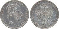 Österreich-Ungarn 2 Florin Silver Coin Franz Joseph I. A -