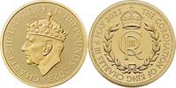 Großbritannien 100£ 1 oz Gold Coin King Charles III Coronation - Royal monogram -