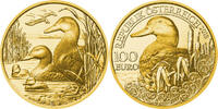 &Ouml;sterreich 100&euro; 2018 Gold Coin Wildlife - The Mallard PP 24,946.65 元  ＋  701.62 元 运费