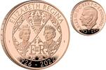 Großbritannien 5£ Gold Coin Her Majesty Queen Elizabeth II - Memorial -