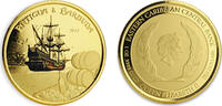 Antigua & Barbuda 10$ 1 oz Gold Coin EC8 - Eastern Caribbean 8 - Rum Runner -