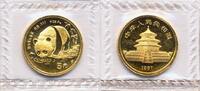 China 5 Yuan 1/20 oz Goldmünze Panda -