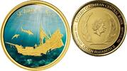 St. Kitts & Nevis 10$ 1 oz Gold Coin EC8 - Shipwreck -