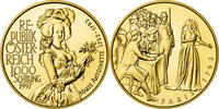 Österreich 1000 Schilling Gold Coin Marie Antoinette -