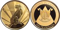 Kamerun 3000 Francs 1 oz Gold Coin Cheetah -