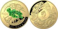 Australien 100$ 1 oz Gold Coin Beauty, Rich & Rare - Australia Daintree Rainforest -
