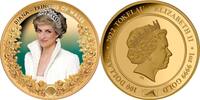 Tokelau 100$ 1 oz Gold Coin Diana - Princess of Wales -