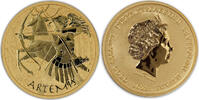 Tuvalu 100$ 1 oz Gold Coin Gods of Olympus - Artemis -