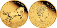 Australien 100$ 1 oz Gold Coin Australian Brumby -