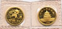 China 5 Yuan 1/20 oz Gold Coin Panda -