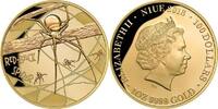 Niue 100$ 1 oz Gold Coin Australia's Red-Back Spider -
