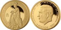 St. Helena 5£ 1 oz Gold Coin Queen Elizabeth II - Memorial -