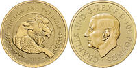 Großbritannien 100£ 1 oz Gold Coin British Lion und American Eagle -