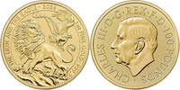 Gro&szlig;britannien 100&pound; 2026 1 oz Gold Coin The Lion and the Eagle ST 42,877.06 元  ＋  701.62 元 运费