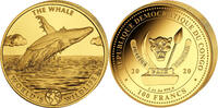 Kongo 100 Francs 2020 1 oz Gold Coin World&acute;s Wildlife - Whale ST 41,317.90 元  ＋  701.62 元 运费