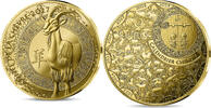 Frankreich 50&euro; 2027 1/4 oz Gold Coin Lunar - Year of the Goat PP 12,473.33 元  ＋  545.71 元 运费