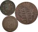 Altdeutschland Lot 3 Stk. Kleinmünzen  s