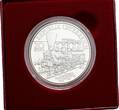 Österreich, 2. Republik 20 Euro 2007 Südbahn Wien-Triest Proof, Schleife von Sammler beschriftet