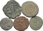 ROM Lot 5 Stück spätrömische Bronzemünzen  s