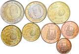 Spanien Euro Kursmünzensatz 2008 EF