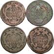 RDR, Habsburg Lot 8 Stück 1 Kreuzer Maria Theresia 1740-1780 s / VF-