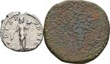 ROM, Kaiserzeit Denar, Bronzemünze Caracalla 198-217 s bis VF-
