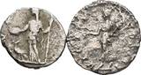 ROM, Kaiserzeit Lot 2 Stück Denare Marcus Aurelius 161-180 / Julia Domna 217, Frau des Septimius Severus s / VF-