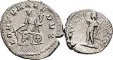 ROM, Kaiserzeit Lot Denar, Antoninian Septimius Severus 193-211, Philippus I. Arabs 244-249 VF- / VF