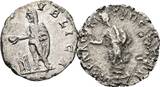 ROM, Kaiserzeit Lot Denar, Denar subaerat Septimius Severus 193-211 / Antoninus Pius 138-161 VF-