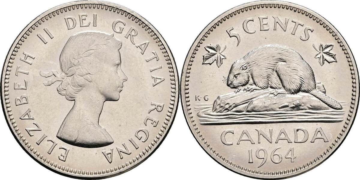 Kanada 5 Cents 1964 EF | MA-Shops