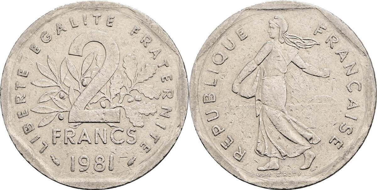 フランス Francs 銀貨　5FRANCS 2FRANCS 1FRANCS French 5 Francs Coin | Third Republic Bazor | KM887 | France